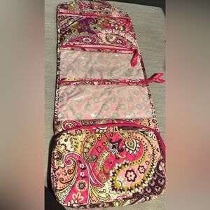 Vera Bradley Y2K Trifold Hanging Travel Toiletry Bag